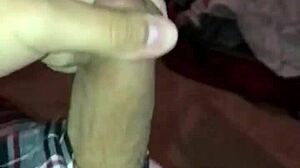 slow motion ropes of cum shooting from throbbing cock solo