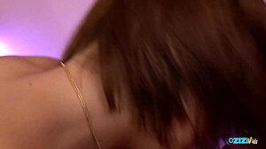 好奇巨乳亚洲妹POV探索猛男欲望！