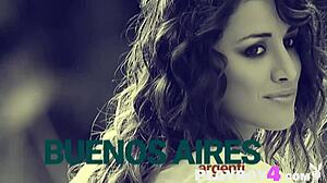 dig this big tits latina milf posing post outdoor strip