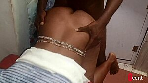 Doggystyle Pounding Stretches Her Tight Wet Pussy Wide