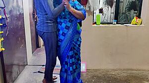 Desi Indian Bhabhi Gets Bent Over for Rough Doggystyle