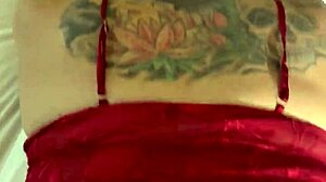 BIG DOGGYSTYLE ANAL CREAMPIE WHITE TATTOO SLUT