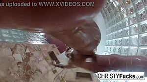 christy and dahlia hot shower bts oral tits pussy fun