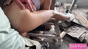 Hey Street Slut, Ready to Get Fucked on Construction Site?