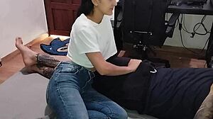 Best Friend's Wife Surprises Me With Deepthroat Blowjob