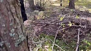 couple walks turn into hardcore homemade ass pounding