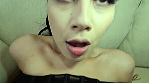 Goth Latina Step Sister Penelope Reed Begs Danny Dirt for Bent Over Doggystyle POV