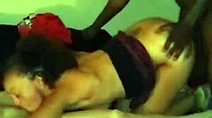 lucky dude scores nasty threesome bbc pawg milf eat pussy suck dick fuck hard