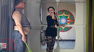 spank ballerina's ass, punish bad dancer regina noir teacher mouth-fucks pussy at studio part 2