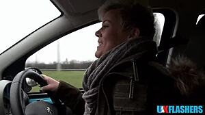 Bree Branning Exposes Wet Pussy Flashing Pissing Public UK-Flashers