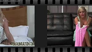 can you squeeze into this femdom lingerie for bdsm humiliation pov?