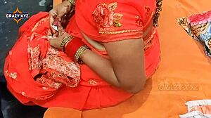desi village bhabhi tight pussy pounded in red saree