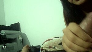 Innocent 18-year-old latina's small tits groped before homemade anal surrender