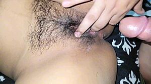 Neighbors hear nothing as I creampie her hairy wet pussy loud vol 3