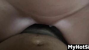 stepsis annoyed no fuck guy so i pound her pov cowgirl