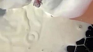 damn sexy arab teen next door in la squirts tight pussy while stripping n dancing in shower moanin like crazy