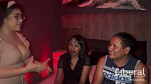 i watch my hotwife latina wife fuck friend's huge cock cuckold mmf