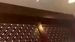 damn sexy arab teen next door in la squirts tight pussy while stripping n dancing in shower moanin like crazy