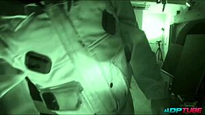 two cocks two pussies one strapon in dungeon orgy