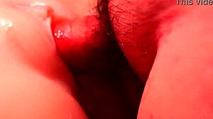 Stick Double Toys Up Girlfriend's Ass For Fast Cum Close-Up