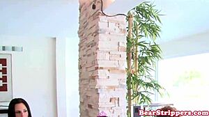 hey babe, stripper rips my clothes for that cfnm facial!