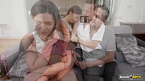 nuria millan gets anal training comfort from stepfather on bangbros