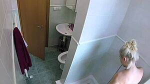 hidden cam captures doctor examining petite teen's smooth shaved area