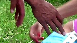 big boobed blonde jasmine rouge gets anal fucked deepthroat gaping in outdoor mommy threesome with heels fishnets ughh!! 😵