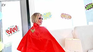 dee williams milf teases huge cock pov deepthroat swallow cum