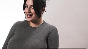 Adult Time Sarah Arabic shows how big natural tits make her orgasm 😍 full scene!