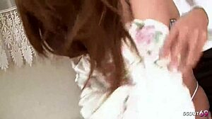 redhead sena squirts hard in uncensored creampie cowgirl ride! 💦😩