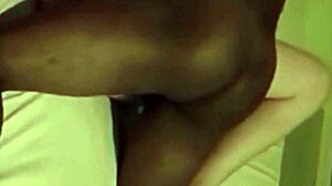 i film my slut wife swallow that big black cock while she rubs her wet pussy.