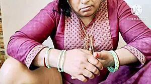 desi bhabhi sneaks neighbor boys for rough bathroom fucking