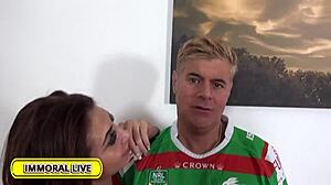 Stepfather Shows Chad How To Deep Pound Curvy Aida's Big Tits