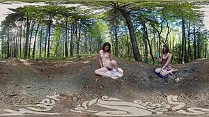 Turquoise Fingers Clit To Explosive Outdoor Climax!