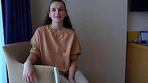 pregnant wife left alone in my room with hubby gone 😏👅