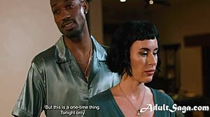 Petite wife olive glass fucked boss hollywood isiah's big black cock mmf