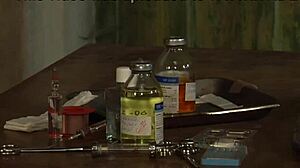 lesbian mistress fingers kisses bound slave's big ass boobs