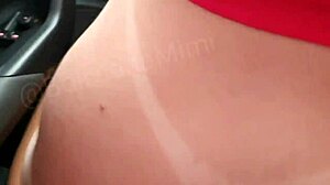 Mimi Rides Cock on Driver Seat in Traffic