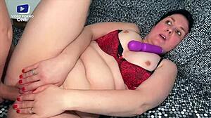 Nina the french mom fucks hard while hubby's away