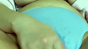 bbw stepsis masturbates banana oil cream squirting kinky food fetish