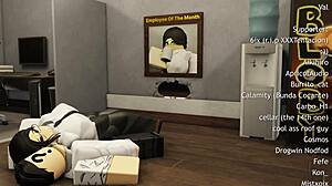 cute amateur teen girlfriend bends over for rough office pounding