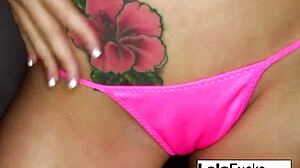 Lola Foxx Sexy Brunette Teen Masturbation Groping Compilation