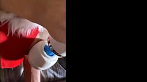 EMMA HIX'S WET PUSSY UNWRAPS FOR CHRISTMAS COCK WORSHIP AND SLOPPY SWALLOW!