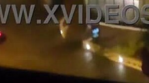 Petite Teen Masturbates Close-Up to Orgasm at Hotel Window