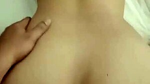 lucky guy pounds smooth indonesian wife's big ass and natural tits creampie