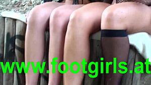 kneel and worship these filthy feet like a good slave