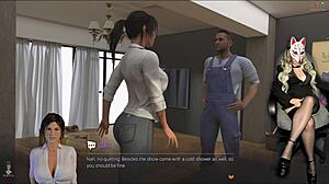 lara croft strips naughty in stockings outdoors