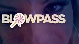 Blonde Door-To-Door Service: Deepthroat And Pussy Play Special