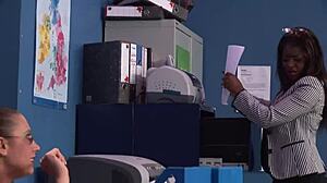 Jasmine webb watches emma butt spit roasted by black cocks in wild 4some?!